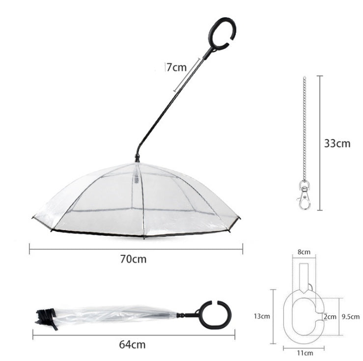 Feluna™ Pet Umbrella – Walks Without Wet Paws